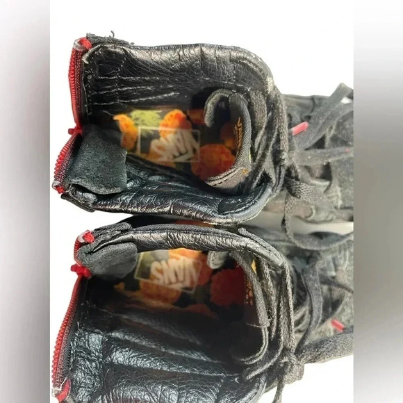 💥HOST PICk💥 Vans SK8-HI  Dia De Los Muertos Day Of The Dead Shoes Size 13.5 - Picture 6 of 10